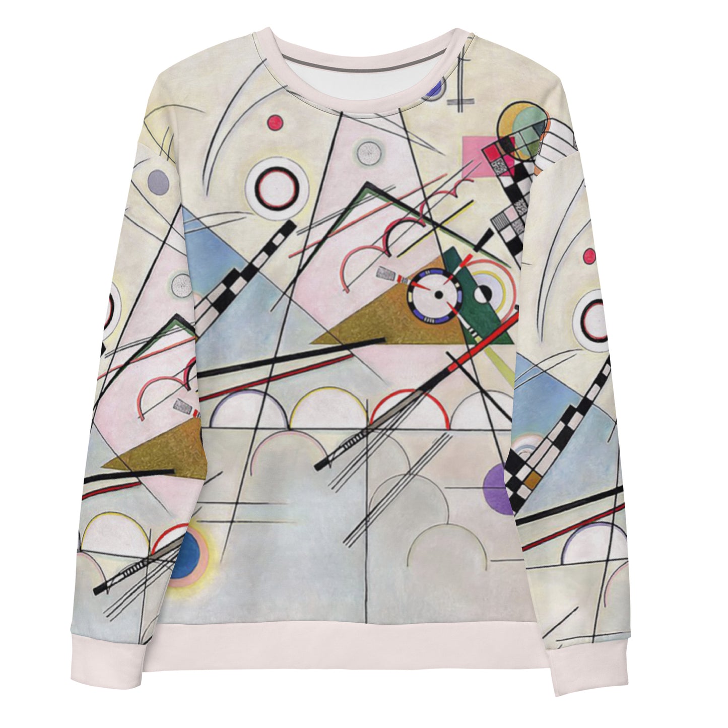 Wassily Kandinsky Yellow-Red-Blue Sweatshirt