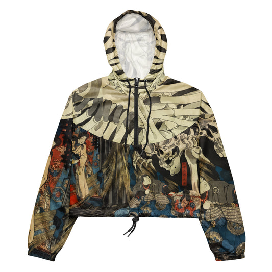 kuniyoshi cropped windbreaker