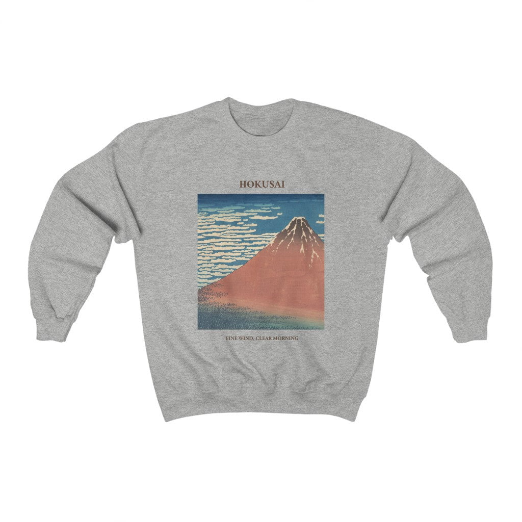 Hokusai Fine Wind, Clear Morning Sweatshirt