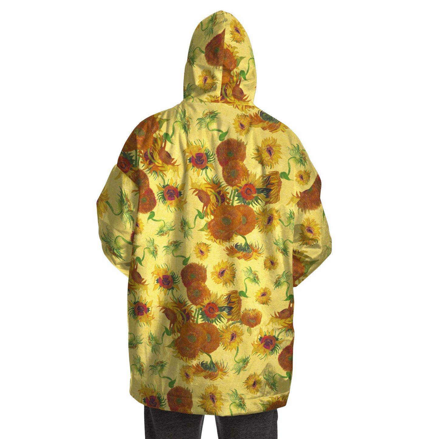 Sunflowers Van Gogh Snug Hoodie