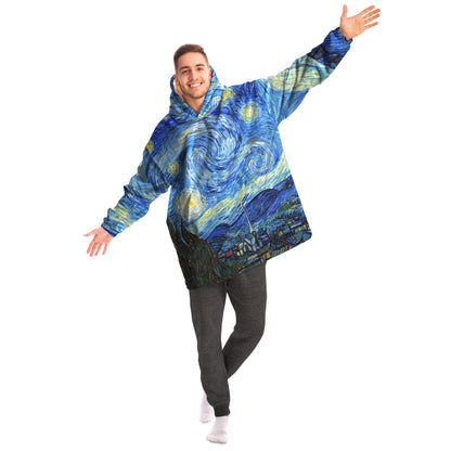 The starry night Van Gogh Snug Hoodie