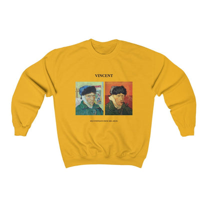 Van Gogh Self-portraits from 1889, Arles Sweatshirt