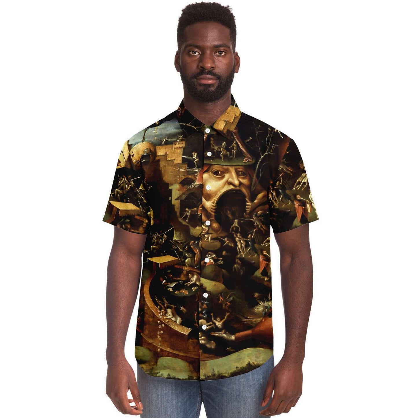 CAMISA CON BOTONES Bosch Christ in Limbo