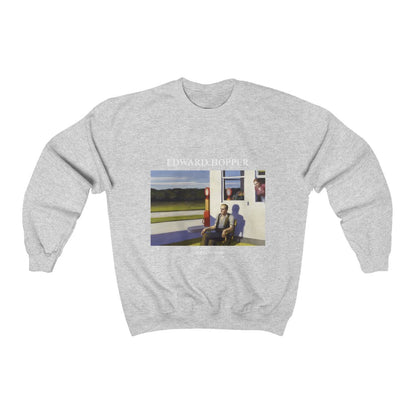 Edward Hopper Four lane road Sweatshirt