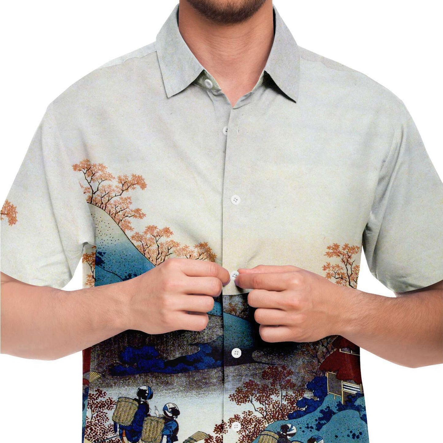 Hokusai Sarumaru Dayu BUTTONED SHIRT