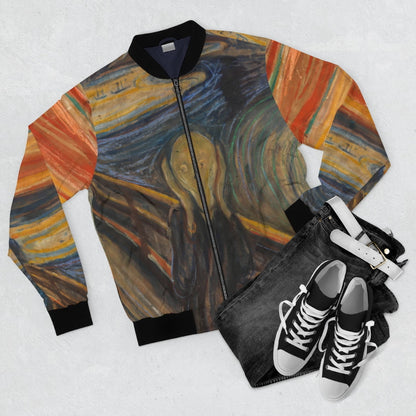 The scream munch Bomber Jacket