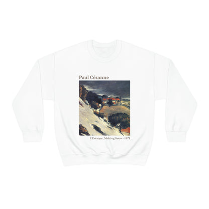 Paul Cézanne L'Estaque, Sudadera con nieve derretida