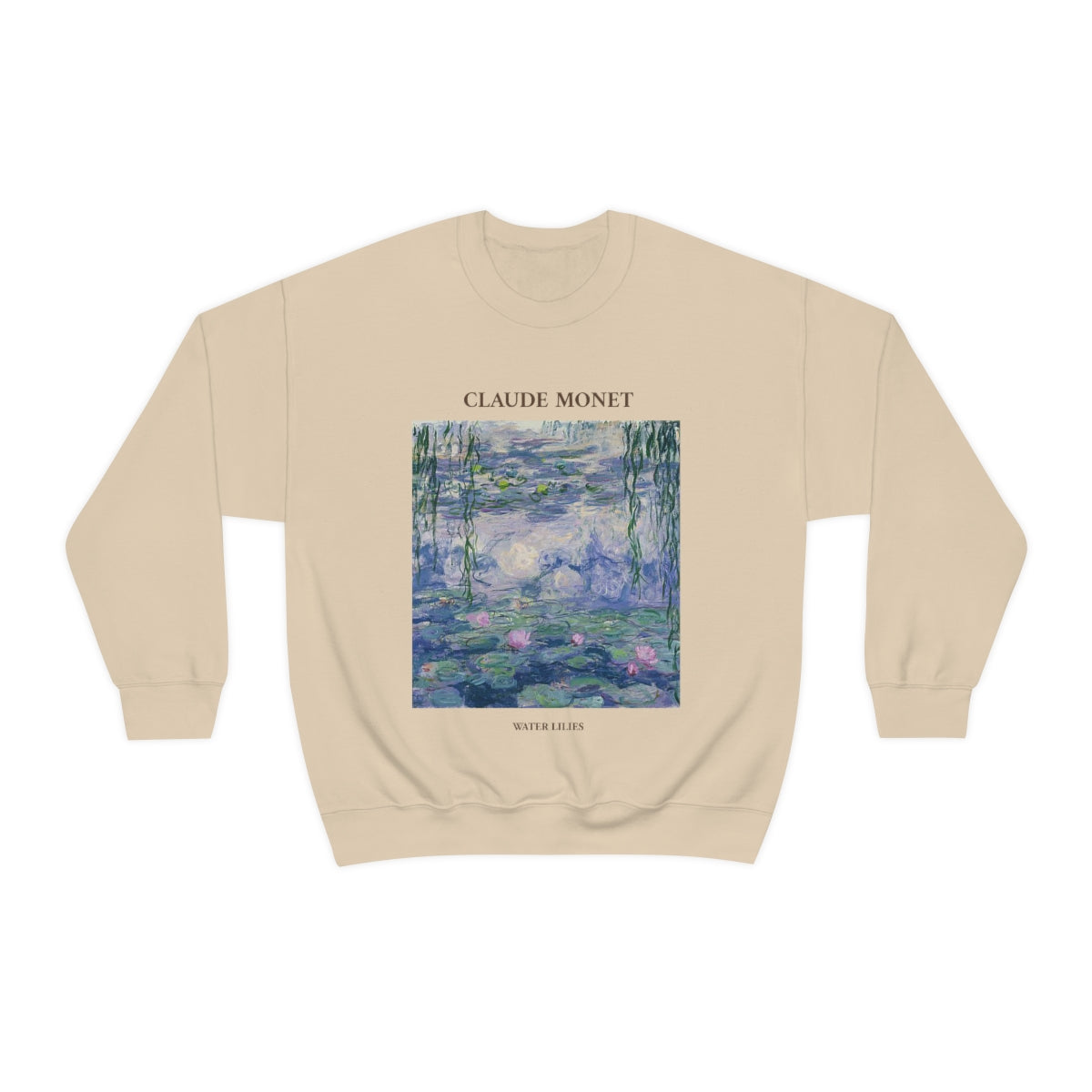 Claude Monet Water Lilies Sweatshirt