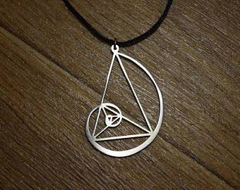 Spirale Nombre d'Or Collier