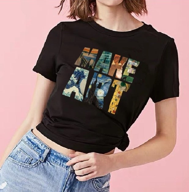 MAKE ART T-shirt