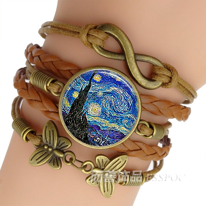 Van Gogh wrap Bracelets