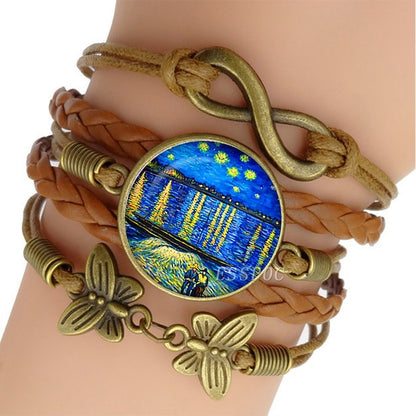 Van Gogh wrap Bracelets