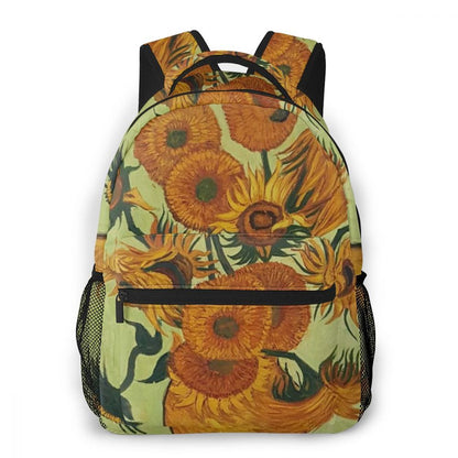 Sunflowers van gogh backpack