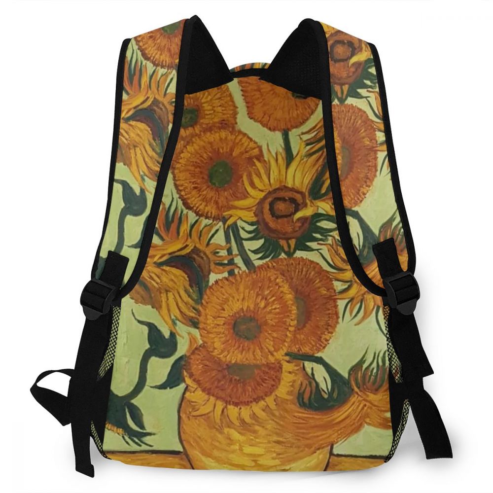 Sunflowers van gogh backpack