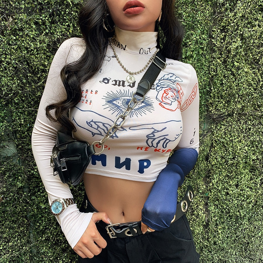 Crop top inspiré de Michel-Ange 