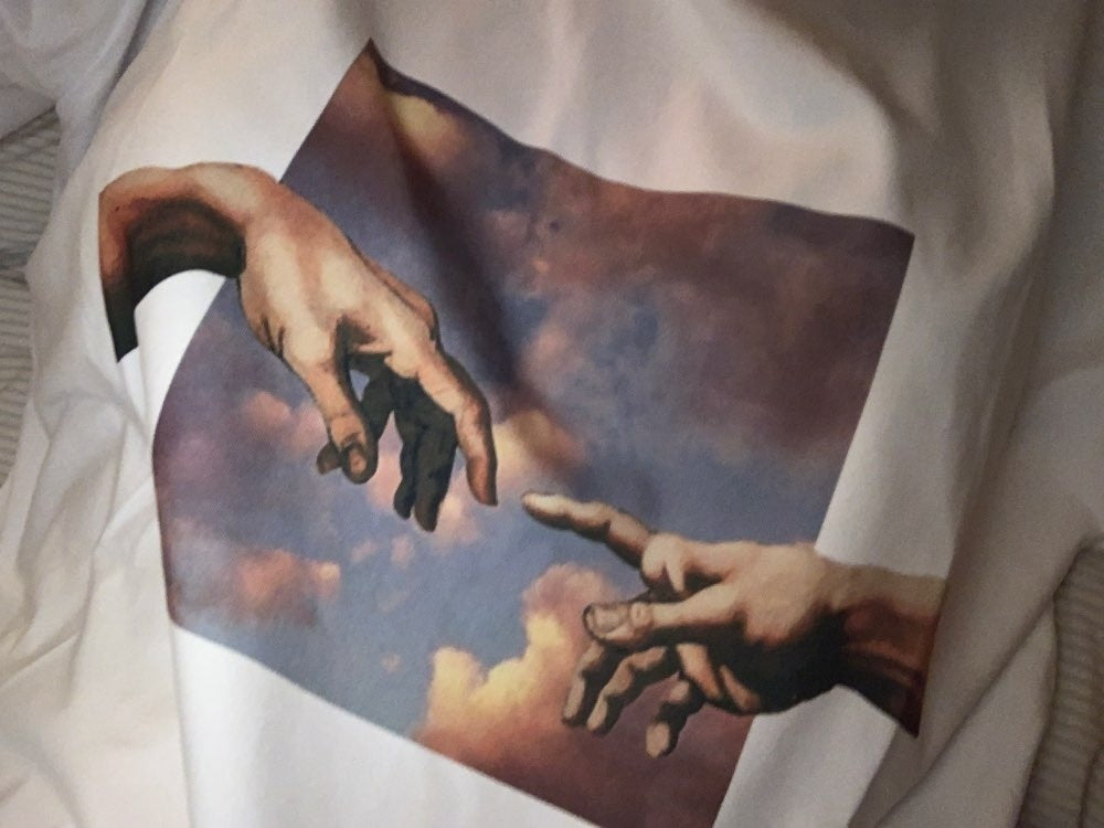 T-shirts ciel de Michel-Ange