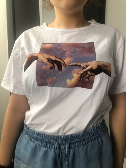 T-shirts ciel de Michel-Ange