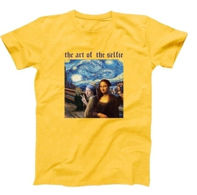 The Art of the Selfie T-shirt