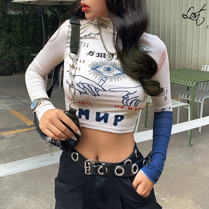 Crop top inspiré de Michel-Ange 
