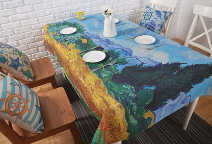 Van Gogh tablecloth