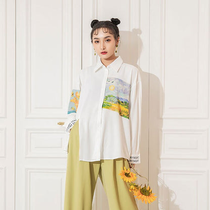 Camisa inspirada en Van Gogh 