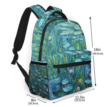 Monet Water lilies Backpack