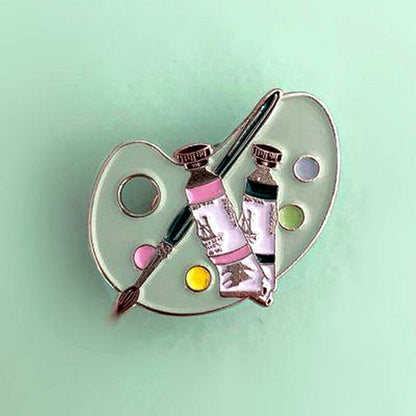 Art Palette enamel pin