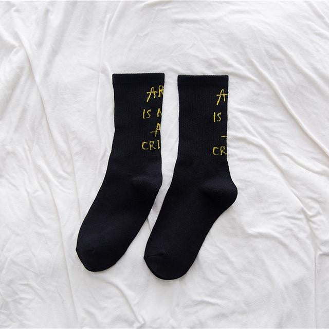 Art is not a crime Socks