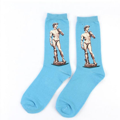 Famous paintings socks