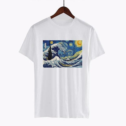 La ola estrellada de kanagawa