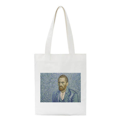 Van Gogh paintings bags