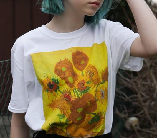 Van Gogh Sunflowers T-Shirt