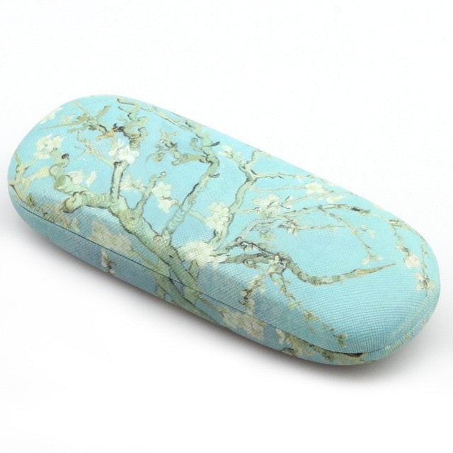 Van gogh Hard Leather Glasses Case