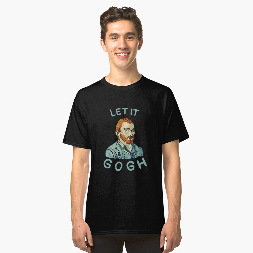 T-shirt Let it Gogh